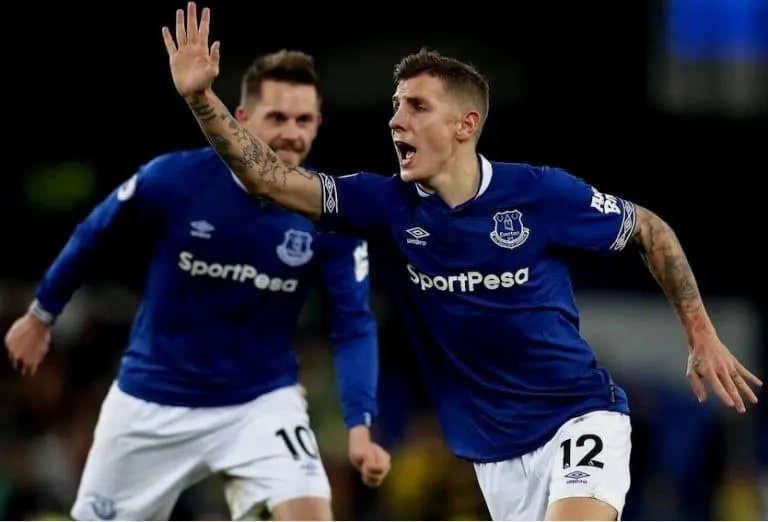 Lucas Digne is in good goal-scoring form at Everton.