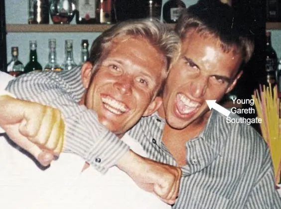 Young Gareth was very lively those days.