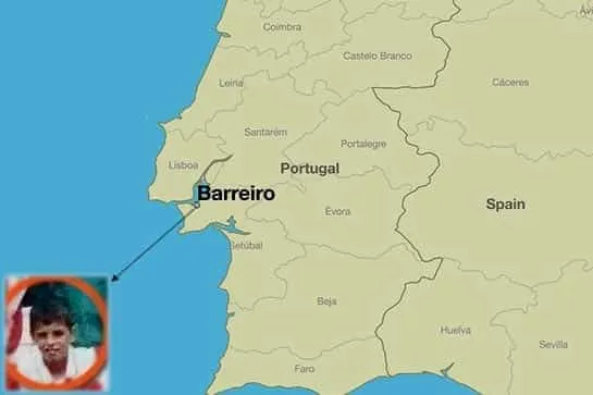 Joao Cancelo was raised at Barreriro in Setubal, Portugal.