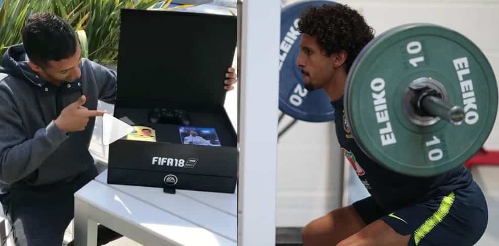 Video games and working out at gyms helps Marquinhos Improve tactics and stamina.