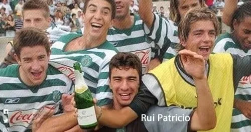 Patricio's early career years with Sporting CP.