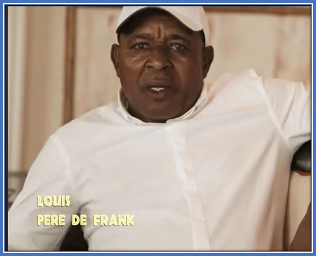 Meet Frank's father, Louis Pere De Frank.