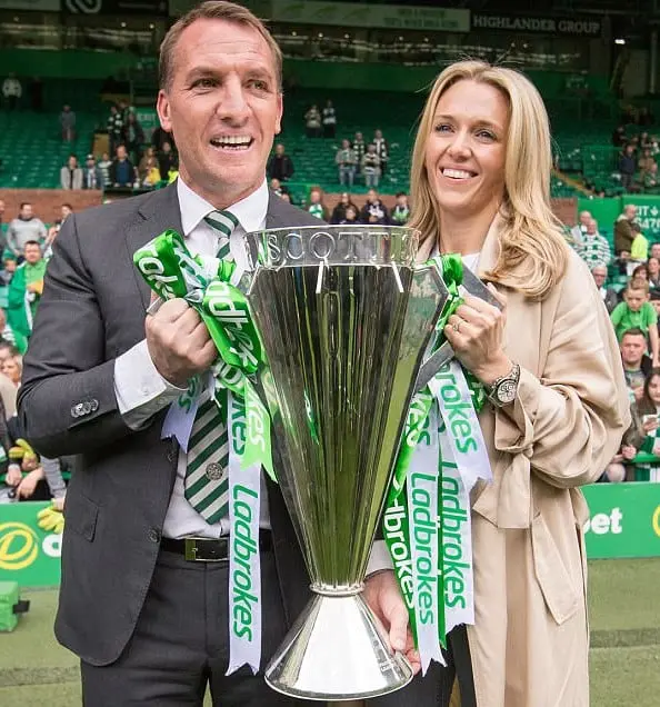 Charlotte Searle enjoyed every part of her husband's success at Celtic.