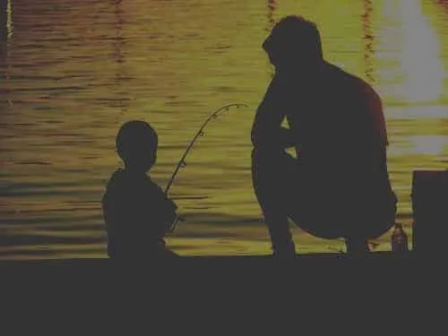 Gilberto Bacca had his son, Carlos, accompany him to fishing during his childhood.