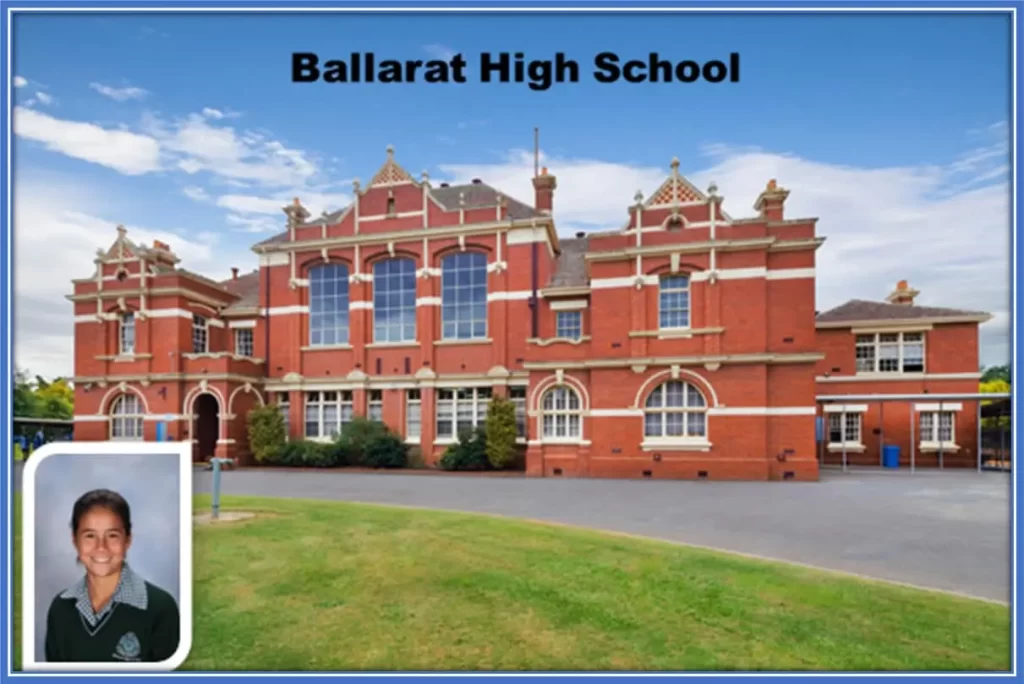 Kyra Cooney-Cross's had her Academic and Athletic Journey at Ballarat High School. Photo Credit: Specialist Sport and Ballarat School.