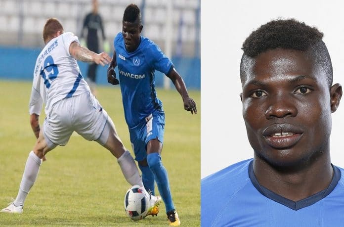 Thomas Partey Brother- Francis Narh. Credit to Levski Sofia and sportsnewsgh.