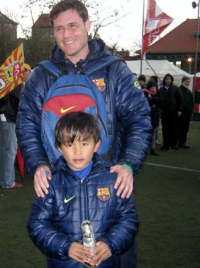 Takefusa Kubo Early Career Years with FC Barcelona Franchise Academy.