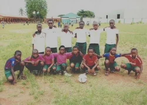 Olusosun primary school- Where the football journey began.