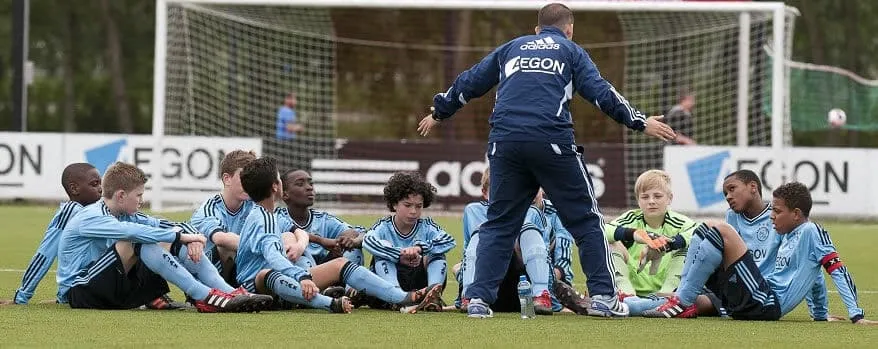 Donyell Malen (first from right) at the youth systems of Ajax in 2011. Can you spot Matthijs De Ligt and Justin Kluivert?