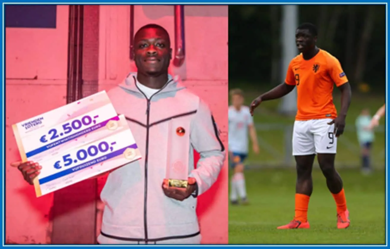 Brobbey is a Full-time Ajax and Netherlands Teammate.