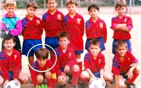 Jordi Alba Early Years in academy football.