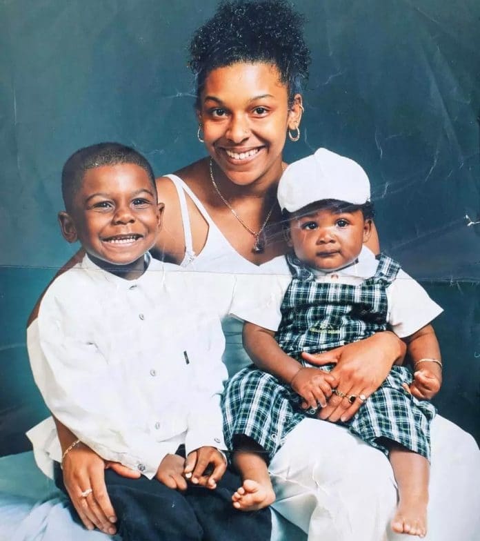 Ainsley Maitland-Niles Early Years with his Mum (Jule Niles) and Brother.
