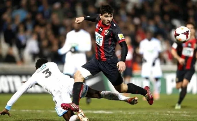 Neal Maupay had a successful breakthrough into the Nice senior team.