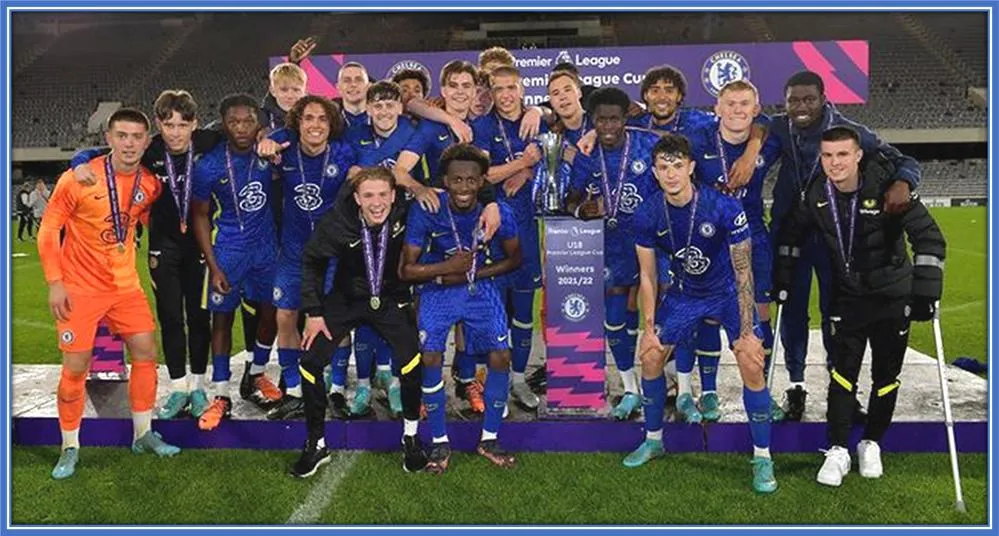 Achieving the under-18 Premier League crown was a powerful experience for these young athletes who were on the verge of signing their first professional contract.