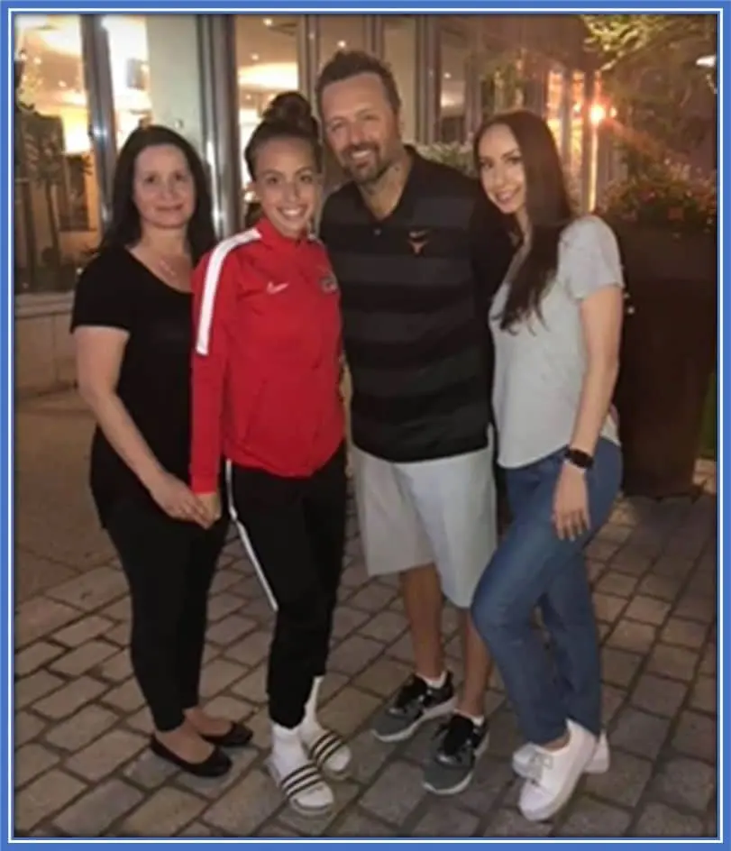 Meet the Grosso Family with their two footballer daughters.