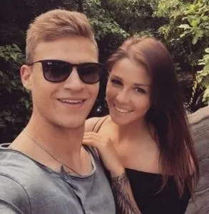 True Love Fuels Success: Joshua Kimmich and Lina Meyer's radiant connection.