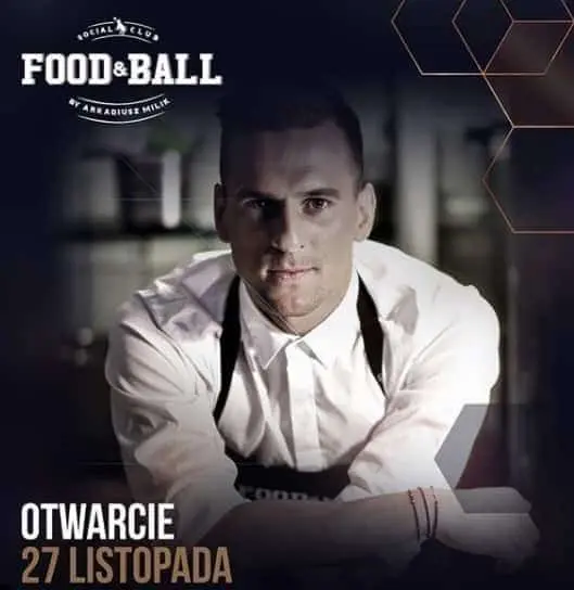 Photo of Arkadiusz Milik advertising his restaurant. Image Credit: Instagram.