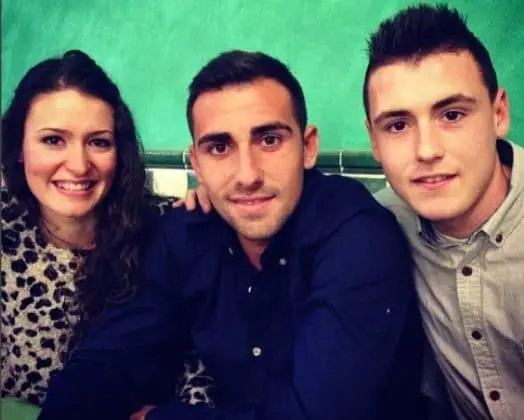 Meet Paco Alcacer's Siblings - his sister and brother.