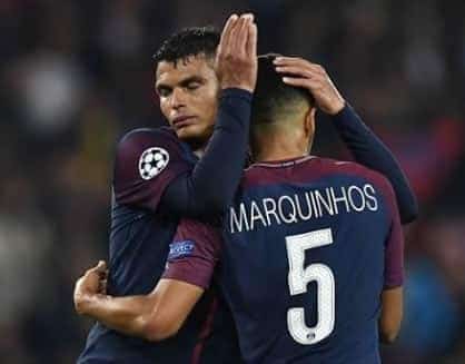 More than Teammates: Marquinhos and Thiago Silva's Bond at Paris Saint-Germain. Often dubbed the 'little Thiago Silva', Marquinhos looks up to Thiago as his guiding star.