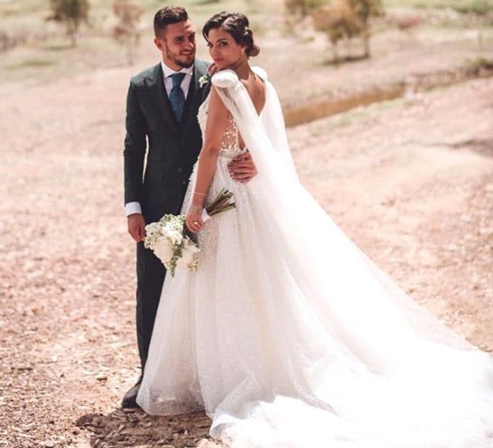 Koke and Beatriz Espejel tied the knot in an emotionally charged ceremony around May 2018, as reflected in their cherished social media moments.