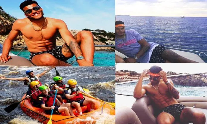 Tyrone Mings' Lifestyle- He loves to spend his monies on the seaside enjoying boat rides. Image Credit: IG