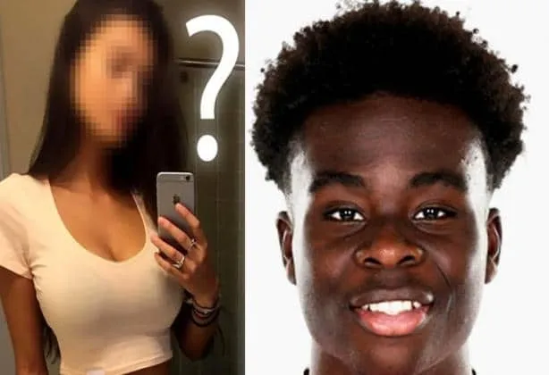 Amidst football success, fans are eager to know: Who's the lucky lady beside Bukayo Saka?