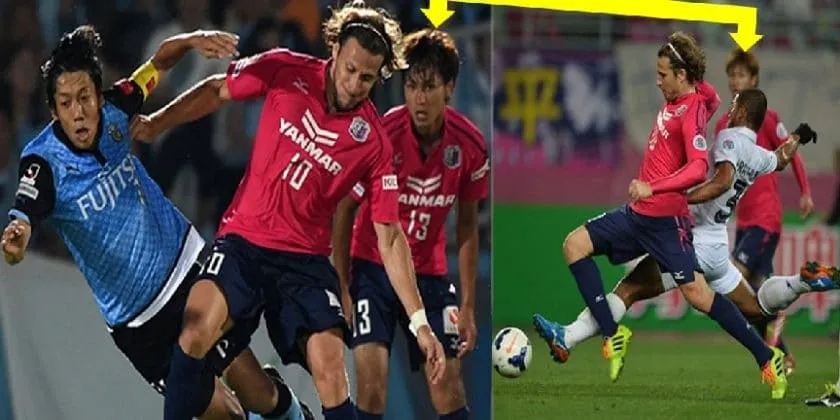 Takumi Minamino played alongside Uruguayan Legend and Goal Scoring Machine- Diego Forlan.