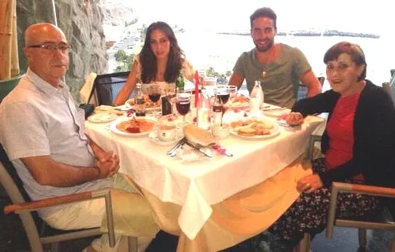 Dani Carvajal cherishes his family above all else, as evidenced by his commitment to spending quality time with them after his games at the Bernabeu.