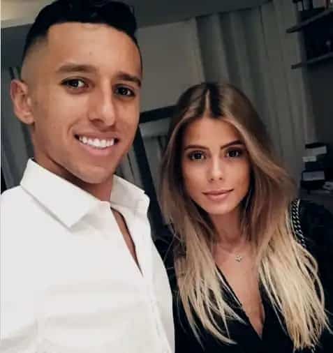 Marquinhos met and started dating his Wife, Carol Cabrino, in 2014.