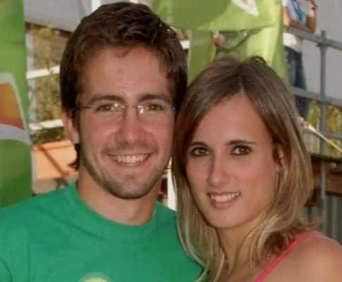 Ana Sofia Gomes with her lover.
