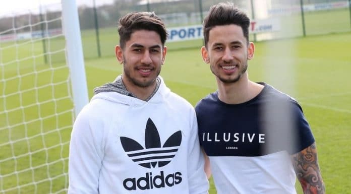 Ayoze and Sammy living their dreams together. Credit to Chronicle Live.