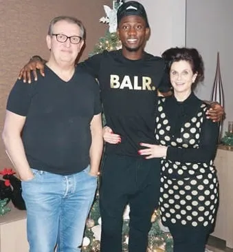 Ndidi would never forget the help he received from Theo van Vlierden and his wife, Marleen.