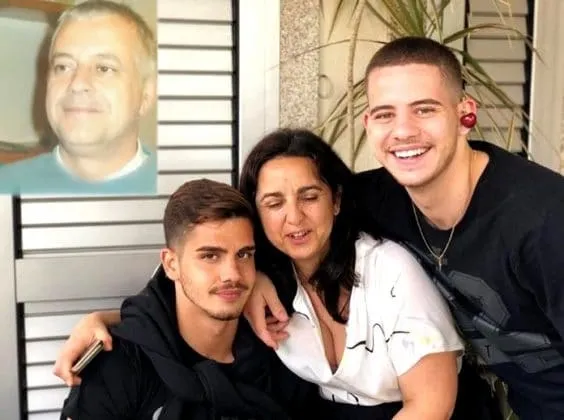 Andre Silva Family photo. Family first: The footballer and his loved ones share a tight bond and always stick together through thick and thin.