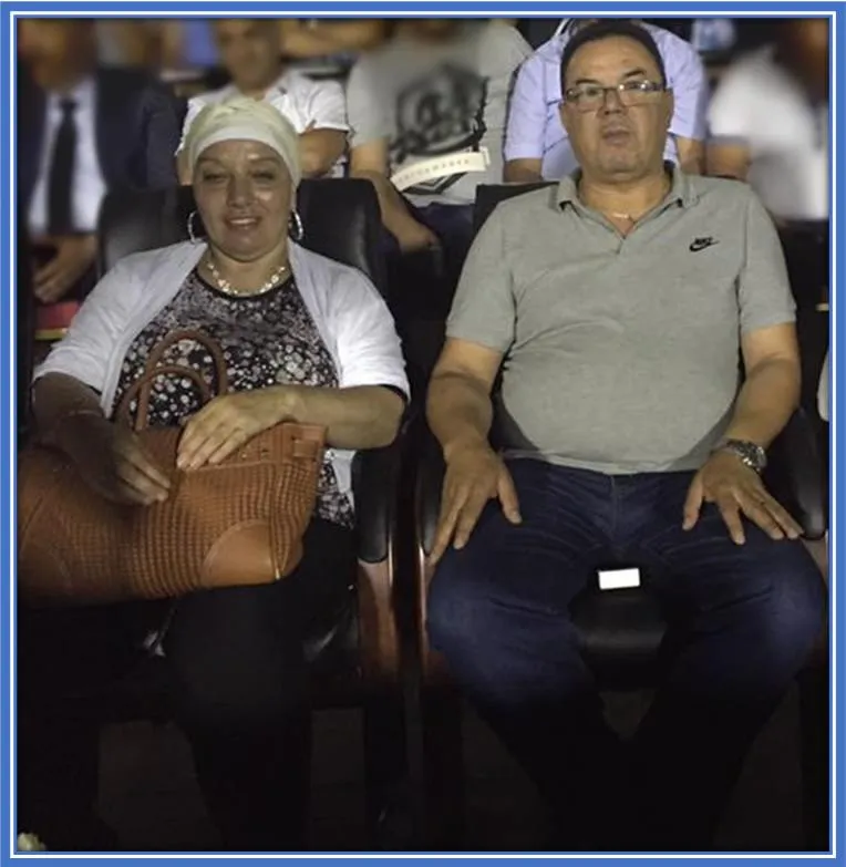 Let's introduce you to Ismael Bennacer's Parents. His Dad is Morrocan, and his Mum is Algerian.