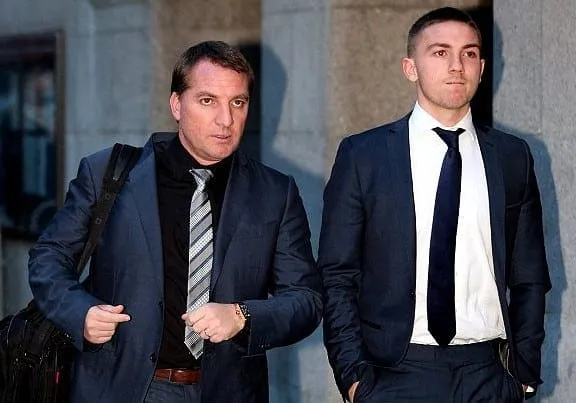 Brendan Rodgers' Son was once arrested after he physically attacked a lady.