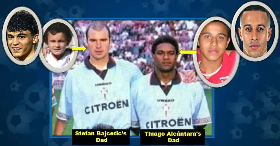 The synergy between Stefan Bajcetic and Thiago Alcântara can be traced back to their fathers.