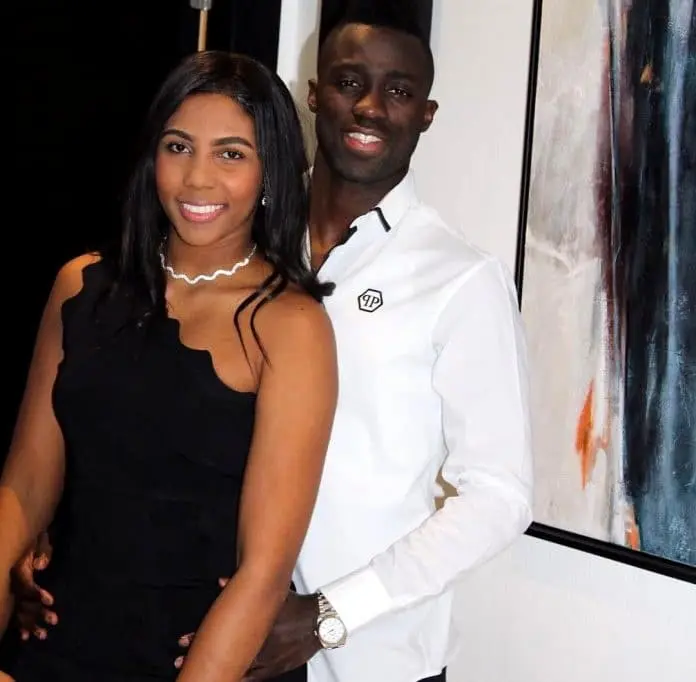 Let's introduce you to Daniela Reina. She is Davinson Sanchez's Wife.