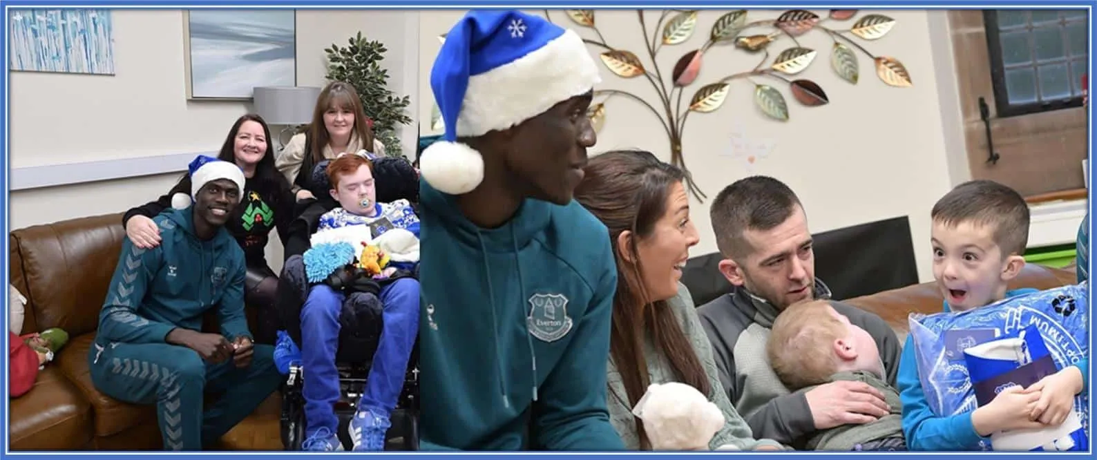 Kindness in Action: the Belgian takes time to visit supporters' families in Merseyside, demonstrating his gratitude and deep connection to the fans.