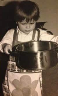 Lasse Schone loved playing in the kitchen during his early life.