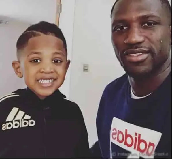 This is Moussa and his son, Kai. He shares a name with Kai Havertz.