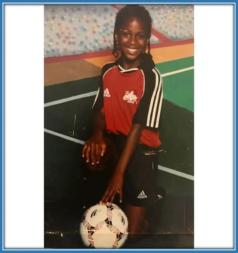 Nichelle Prince is in love with the game of soccer.