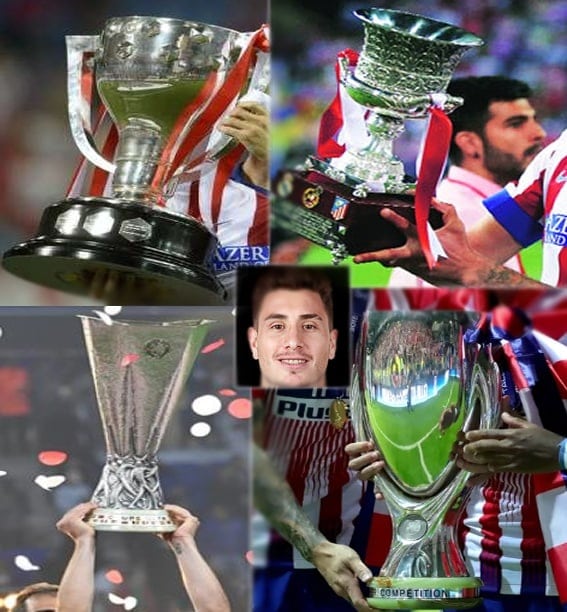 Jose Gimenez's collection of trophies swith Athletico Madrid stands as a testament to his hard work, dedication, and unwavering commitment to his career.
