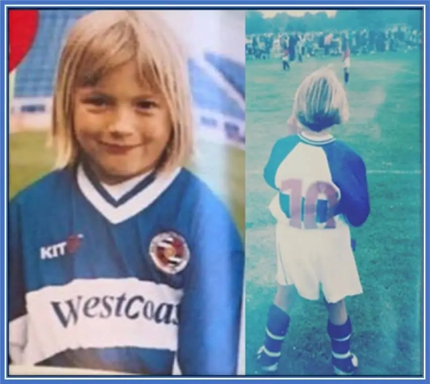 Meet Fran Kirby in her early career. You could see the rising star on the field, ready to play with her Jersey number 10.