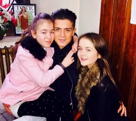 Jack Grealish and Sisters- Holly (left) and Kiera (right).