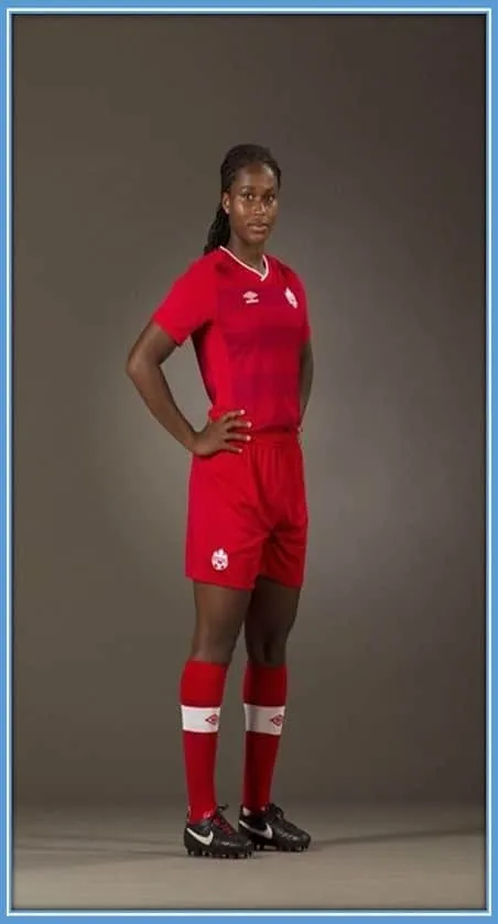 Nichelle Prince represented Canada in the U-20 Women's World Cup in 2014.