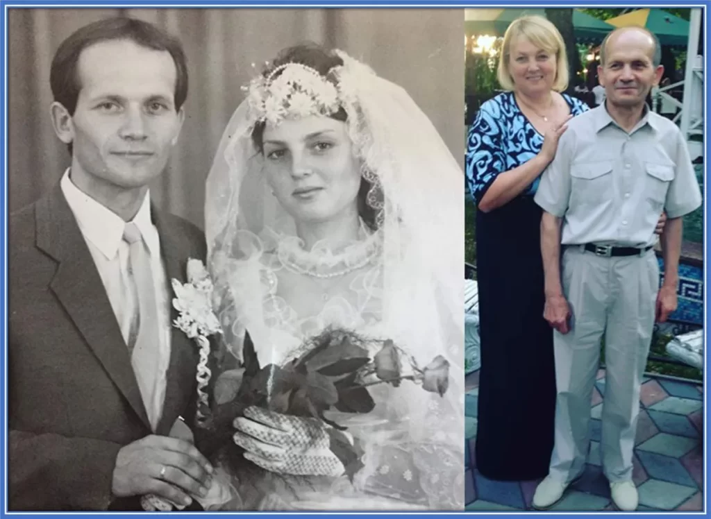 Do you know?... A 31-year difference separates Mykhailo Mudryk's Parents here.