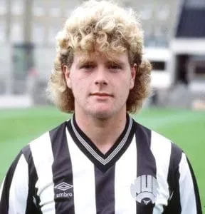 Young Paul Gascoigne, in his early career days.