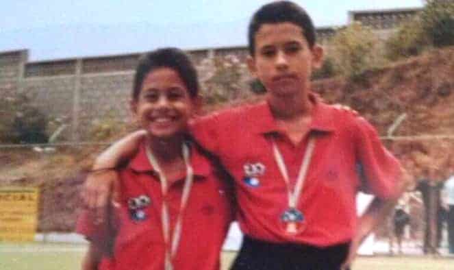 Ayoze Perez is pictured left, and his brother Samuel is pictured right. Credit to Instagram.