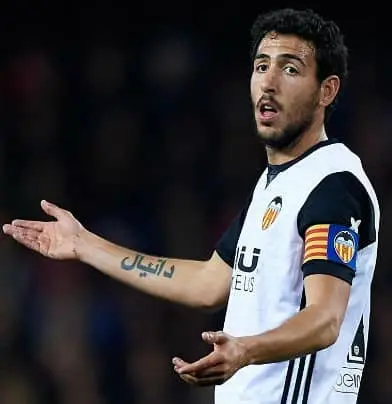 Parejo name is tattooed on his arm in Arabic writings.