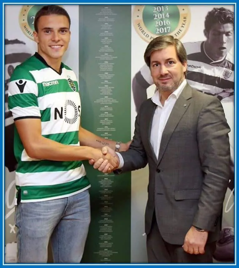 Sporting Cp Welcomes the Defender to their team.